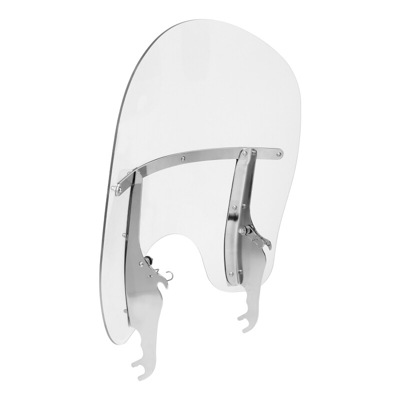 Low Windscreen Windshield Fit For Harley Heritage Softail Fatboy Slim 2000-2017