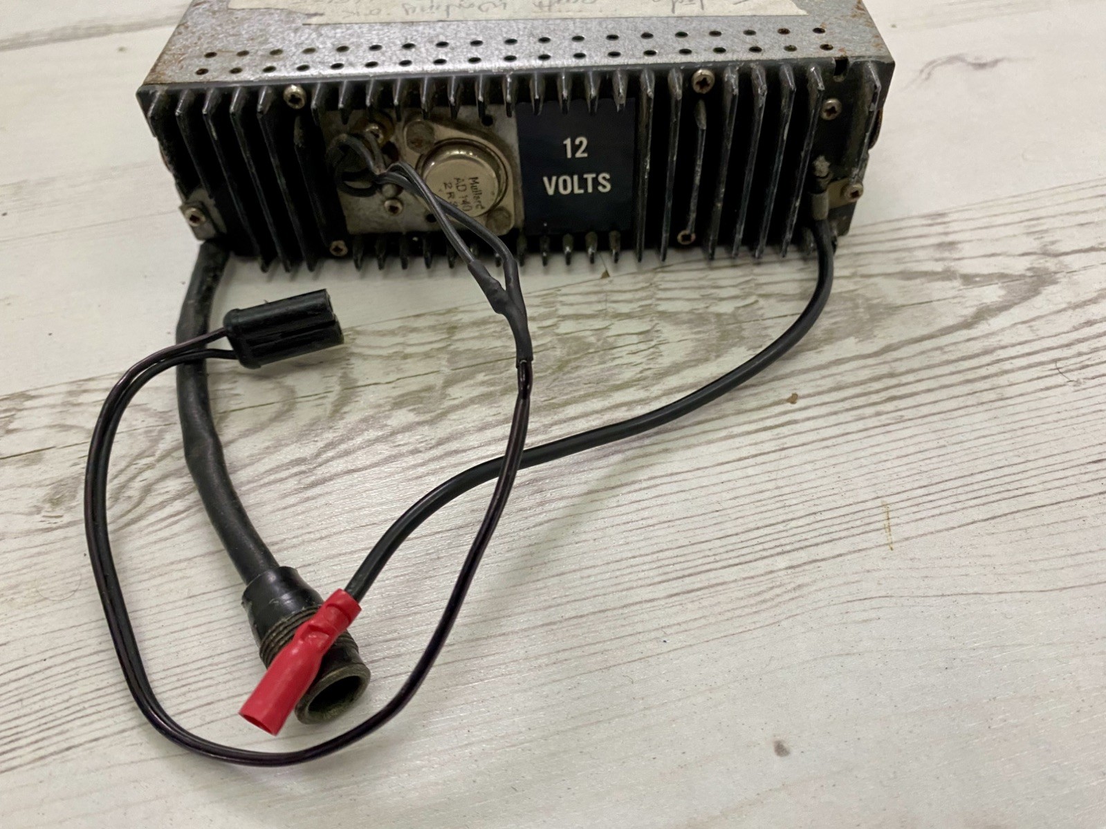 Motorola 115T chrome Car Radio Classic Vintage fully working