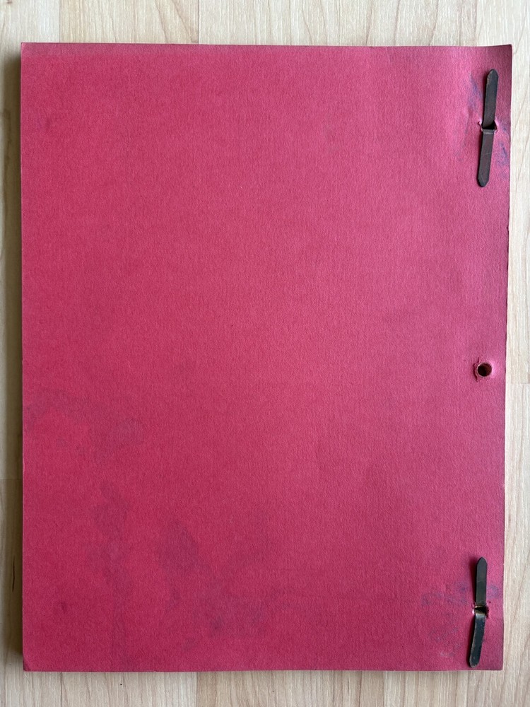 Hawaii Five-O 'The Bark & The Bite' Original Script Final Draft 1978