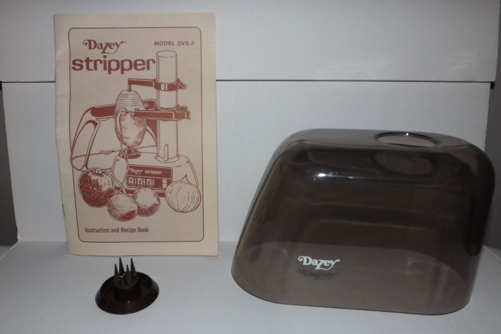 Dazey Stripper Model DVS-5 Replacement Cover Vegetable Holder Instruction Manual