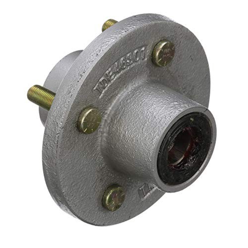 Trailer Wheel Hub, 1 in. Axle 4 Lug Galvanized