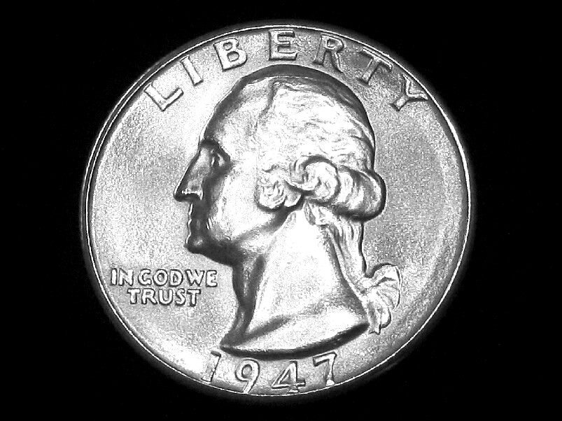 1947-D Washington Quarter --- Gem Uncirculated