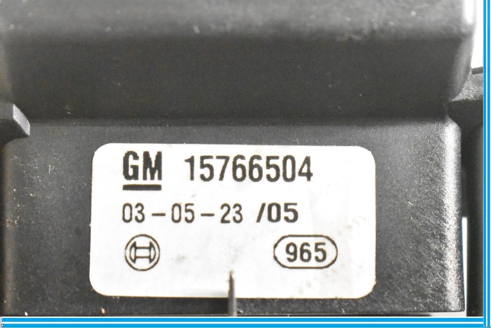 Sensor Light Control Module PN 0263005016 OEM 2004 Cadillac XLR