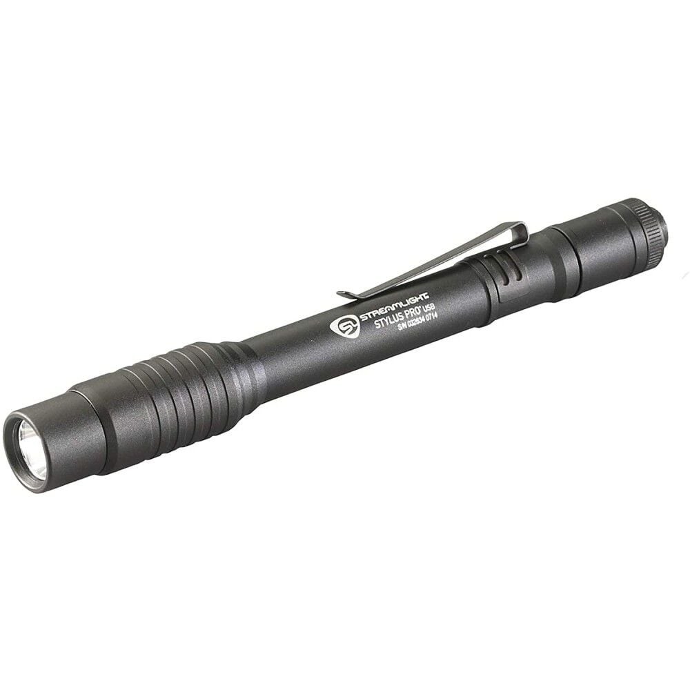 Streamlight Stylus Pro Black Usb Rechargeable Led Penlight