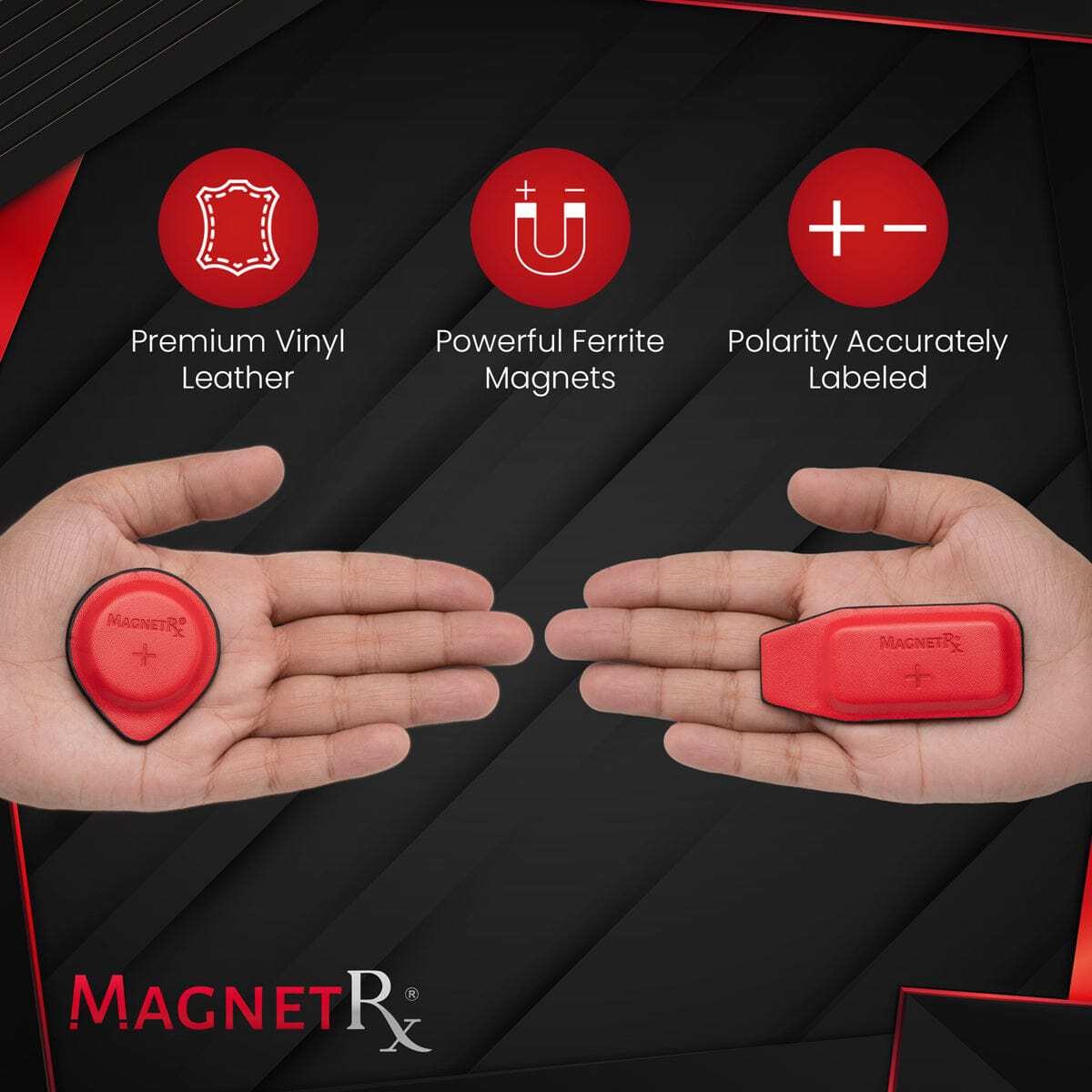 MagnetRX Biomagnetic Therapy Magnets Kit (16 Small Mixed Units )