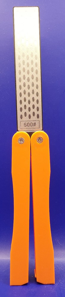 5" DOUBLE SIDED DIAMOND EMBEDDED KNIFE SHARPENER-886855