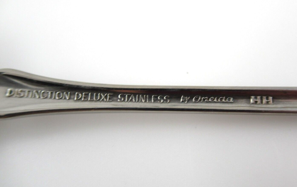 6 Iced Tea Spoons RAPHAEL Oneida Distinction Deluxe Glossy Stainless Flatware