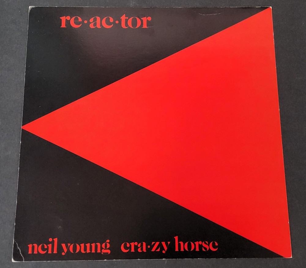 Neil Young & Crazy Horse "Reactor" Poster Flat 12"x12"