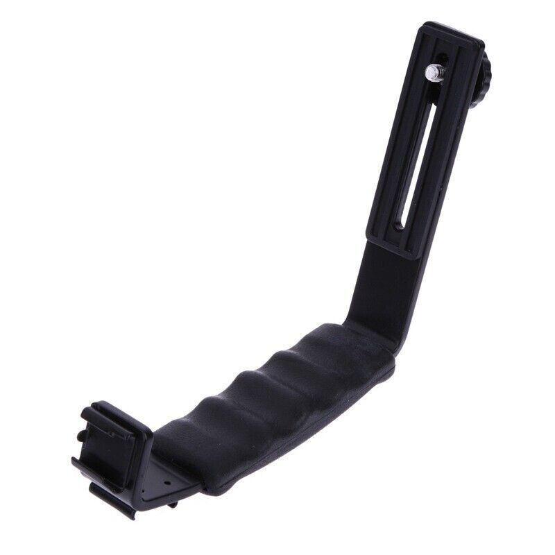 L-bracket Adjustable Hot Shoe Mount For Video Light Flash DSLR Camera Camcorder