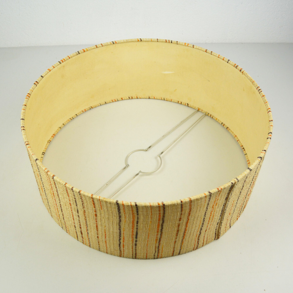 TEMDE Lights - Teak Ceiling Light - Vintage Ceiling Lamp Cable Pull Lampshade