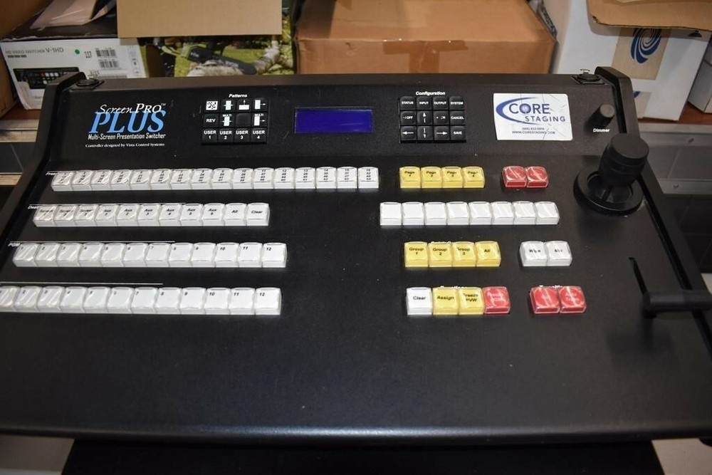 Folsom Research Barco Screen Pro Plus Multi-Screen Presentation Switcher + Board