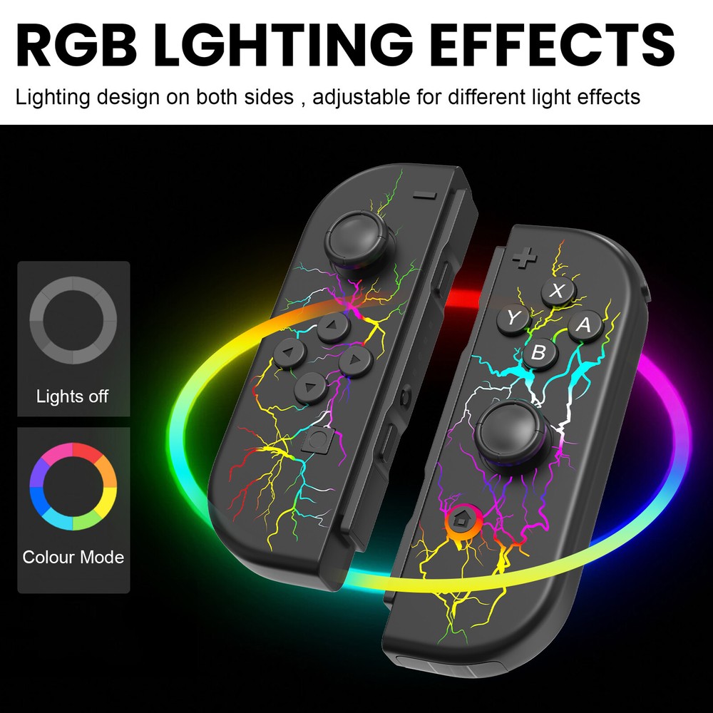 1 Pair for Joy-con Wireless Gamepad Controller for Nintendo Switch/ Lite/ OLED