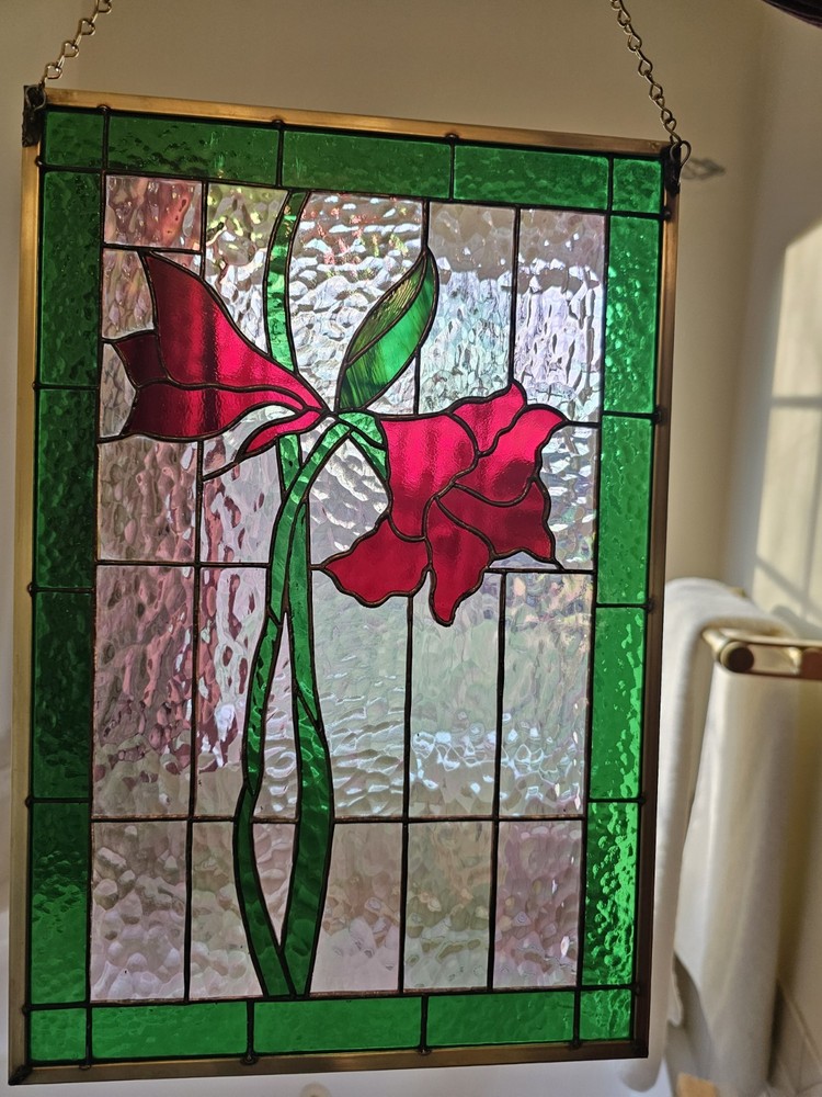 Stained Glass Window Panel Suncatcher