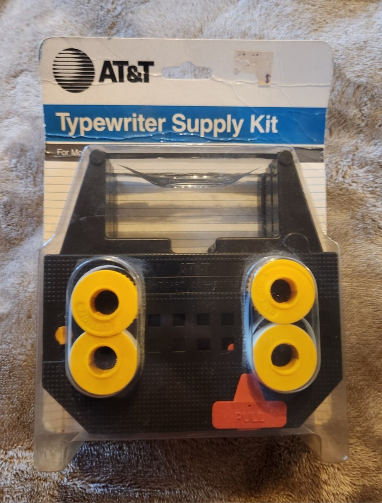 AT&T Sealed Typewriter Supply Kit For Model 6100 Typewriters NOS