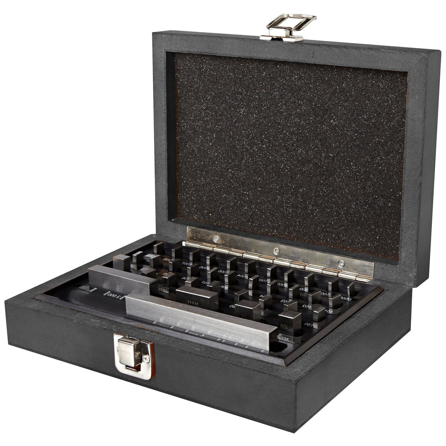 36 PCS Precision Gage Block Set, AS-2 Accuracy, Fully Seasoned Alloy Tool Steel,