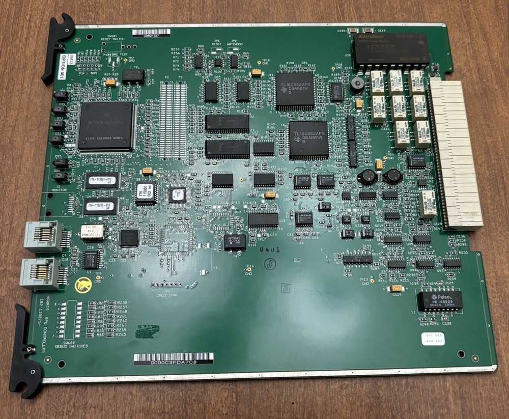 Harris Constellation Digital Microwave SPU Controller 102-115075 BM13 Option 1