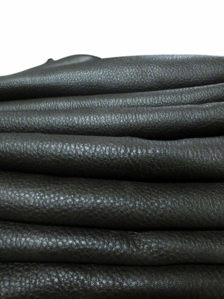 Black Lichee Pattern First layer leather fabrictobago cowhide for Leathercraft