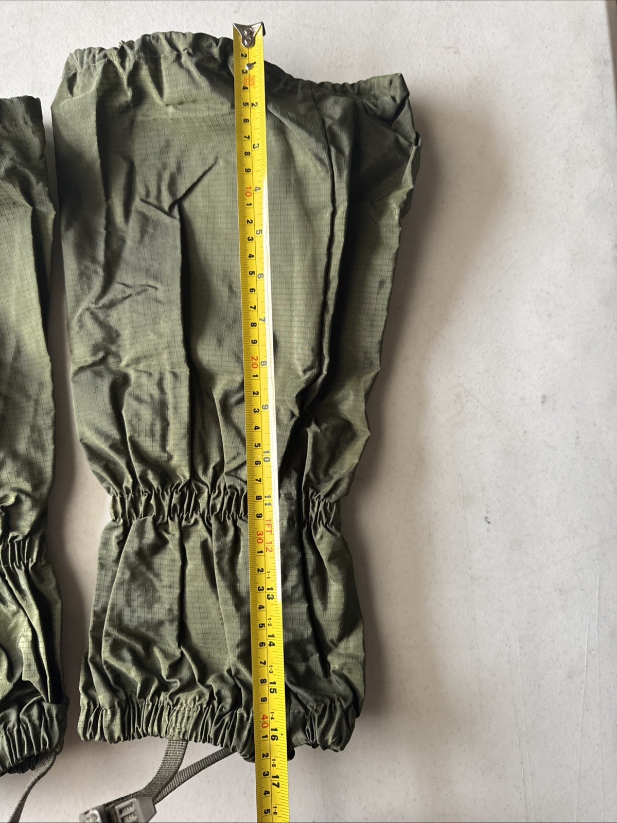 U.S. Military Army OD Green Waterproof Snow Gaiters Hunting, Hiking, Camping