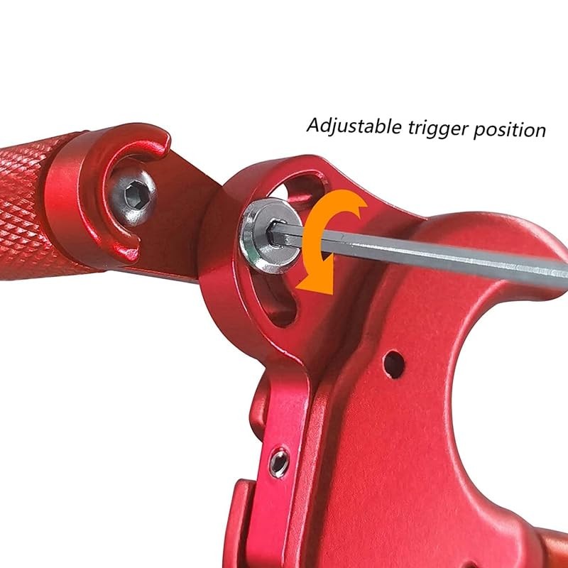 Bow Release for Compound Bow, Archery Release 360° Rotatable Thumb Release fo...