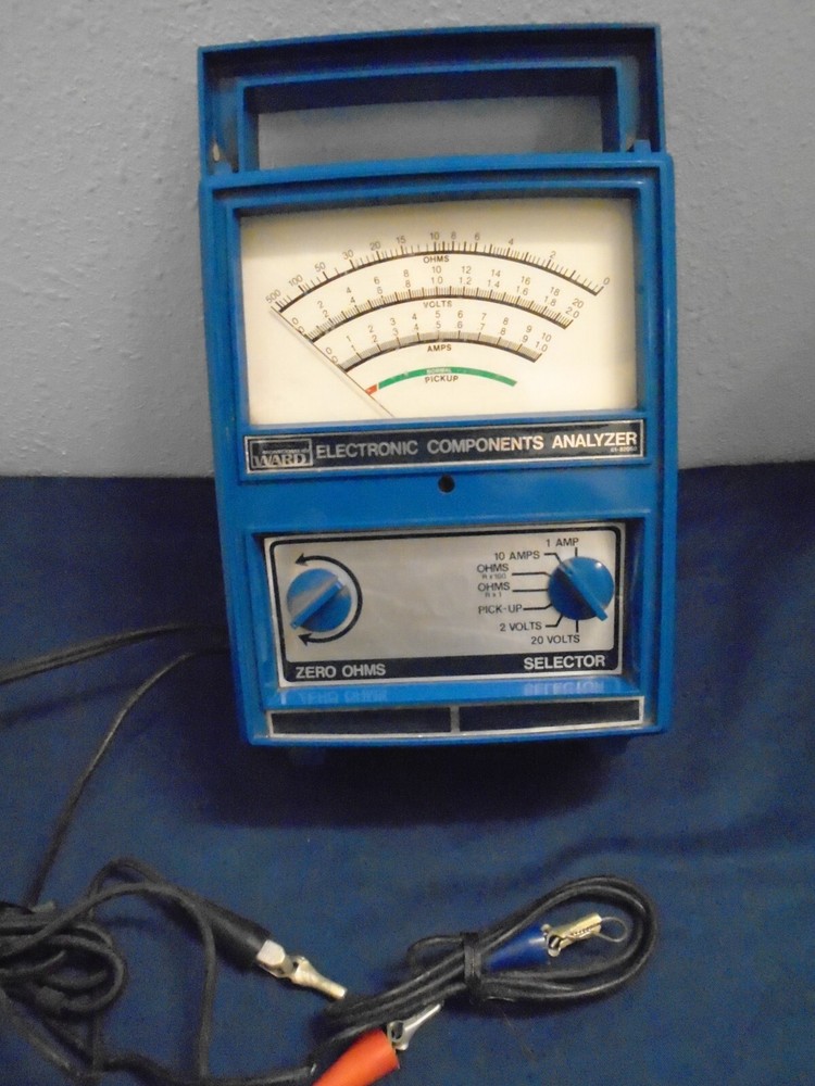 Vintage Electronic Components Analyzer Montgomery Ward 61-82060