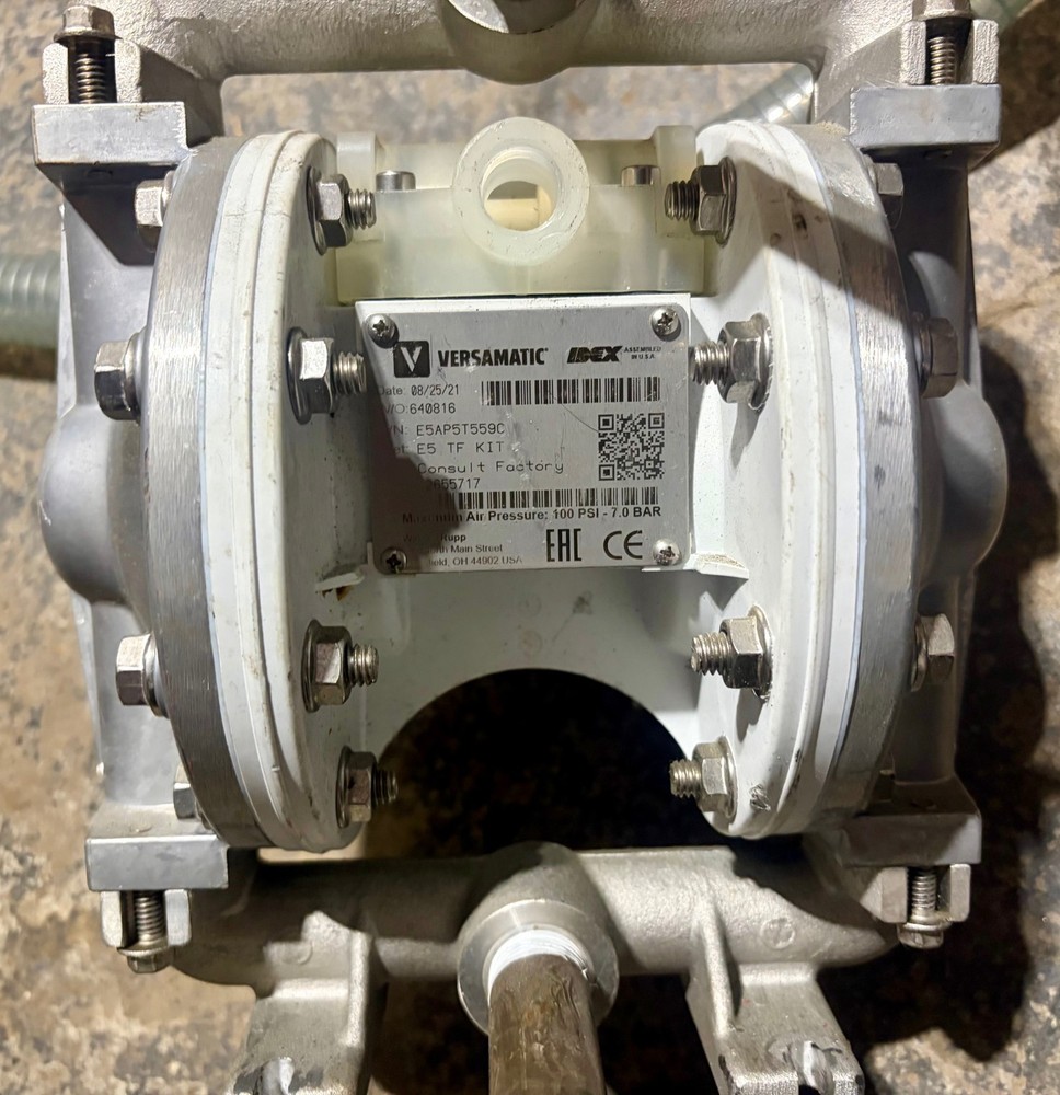 VERSAMATIC E5AP5T559C double diaphragm 1/2” pump