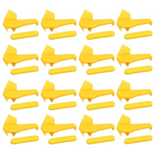 16 Sets Tire Machine Rim Protectors, Tire Machine Changer Head Plastic Inserts