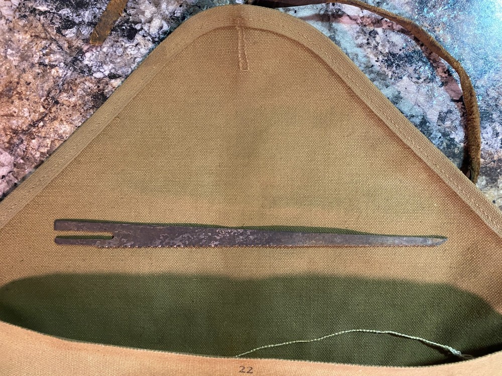 WWII US Tool Roll For Blacksmiths Set No 1-1942-Various Bits & Tools