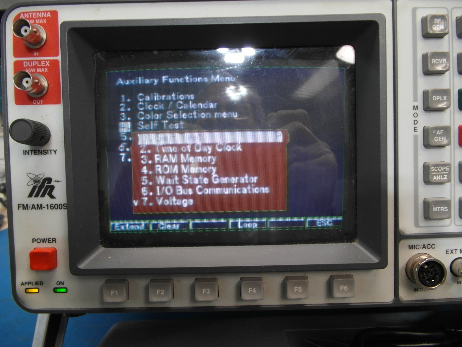 Aeroflex IFR FM/AM-1600S Communication Service Monitor CALIBRATED Refurbished