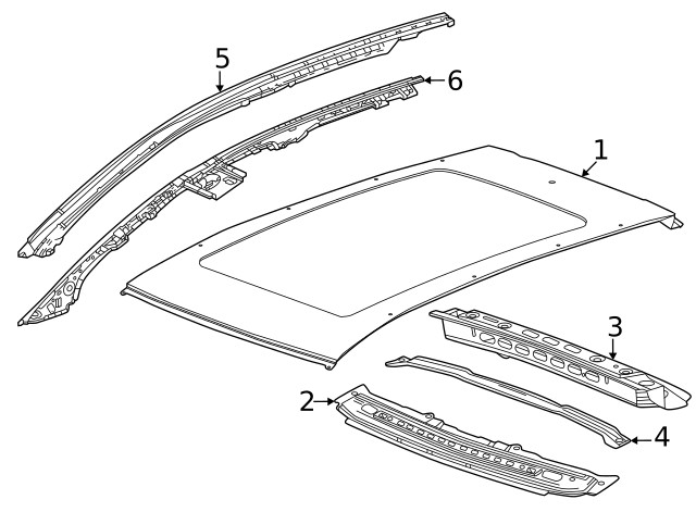 Genuine GM Center Bow 86553339