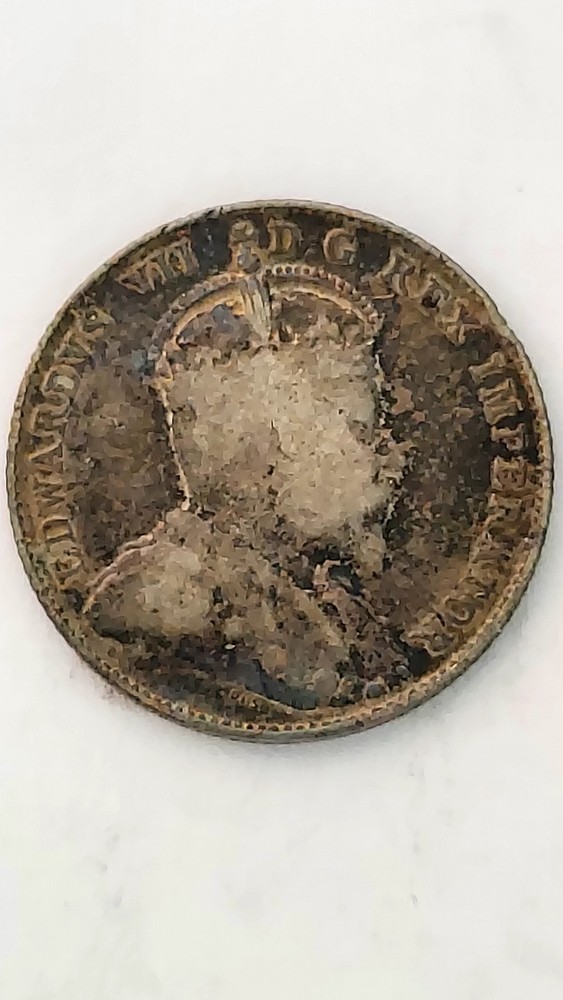 1905 Canada 10 Cent Silver,.925 Silver
