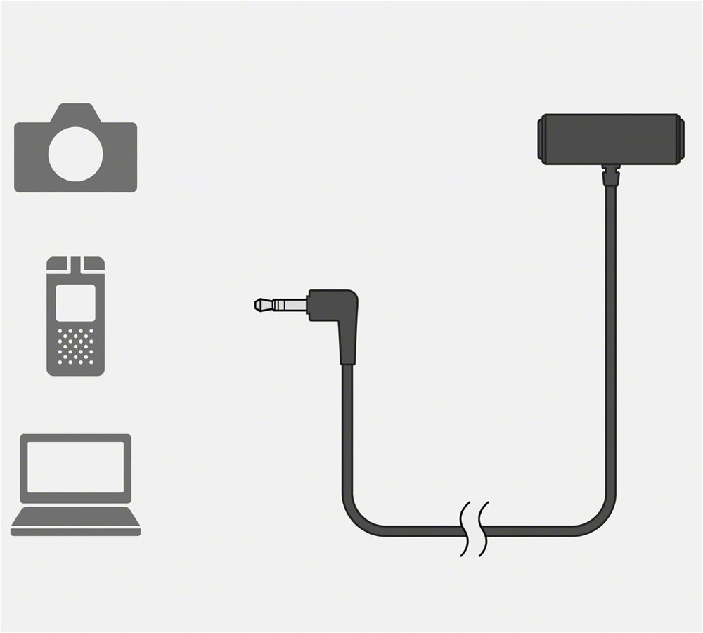 Compact Stereo Lavalier Microphone Ecmlv1,Black, Small