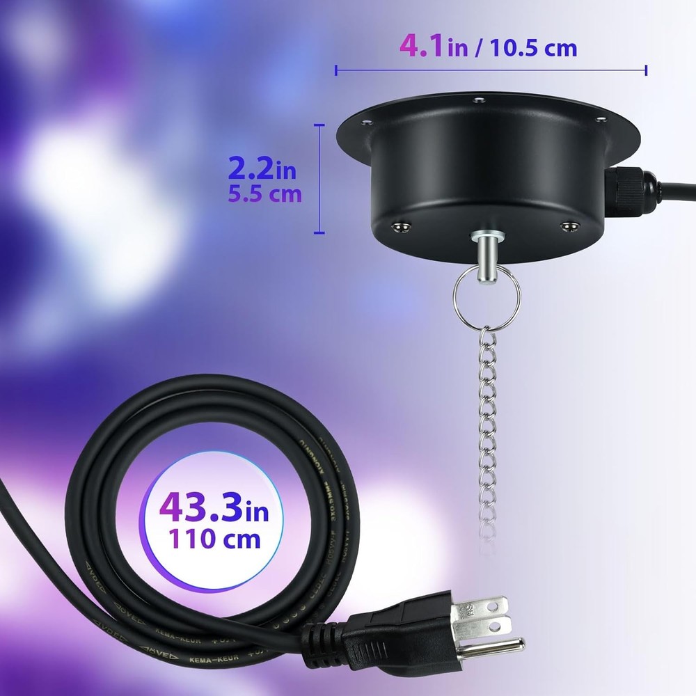 Mirror Ball Spinner Motor Device