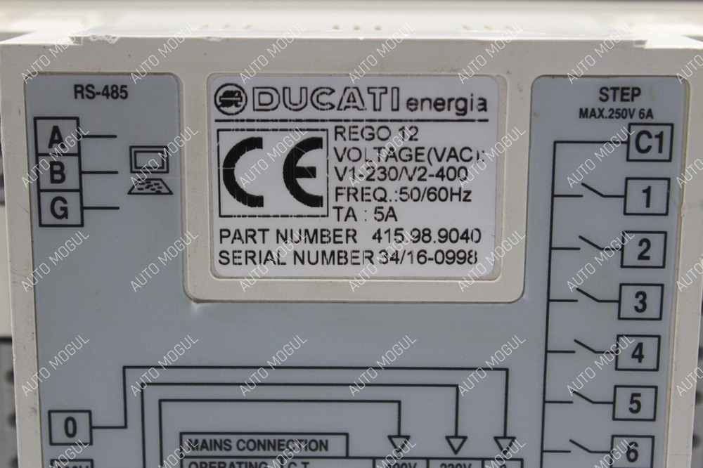DUCATI REGO 12