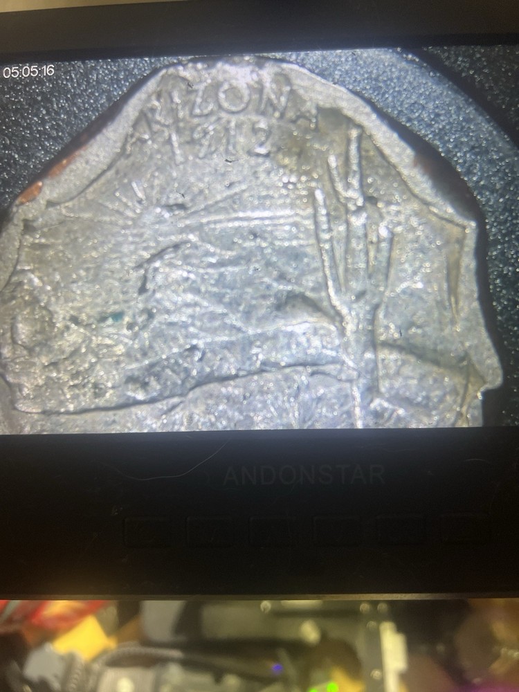 Multiple Clipped Errors On 2008 Arizona Quarter