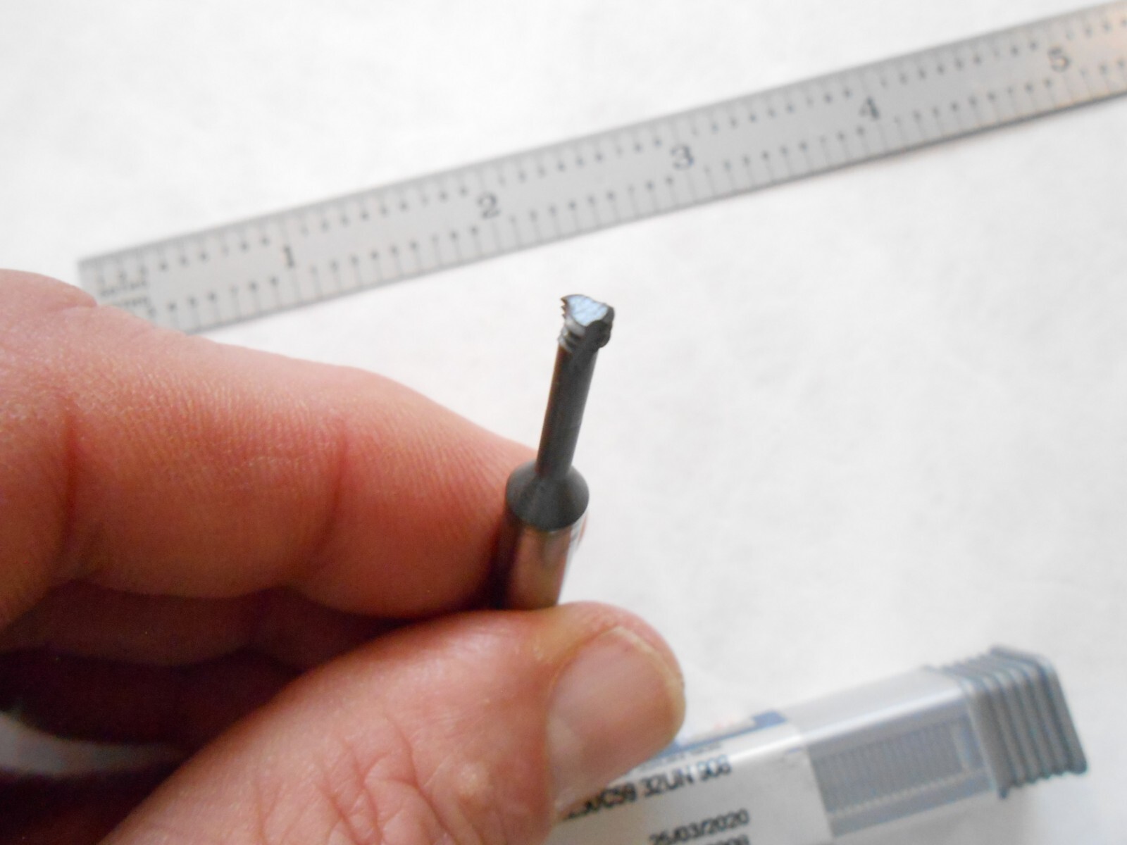 NEW ISCAR MTECS 0250C59 32UN IC908 SOLID CARBIDE #10-32 3FL. HELICAL THREAD MILL