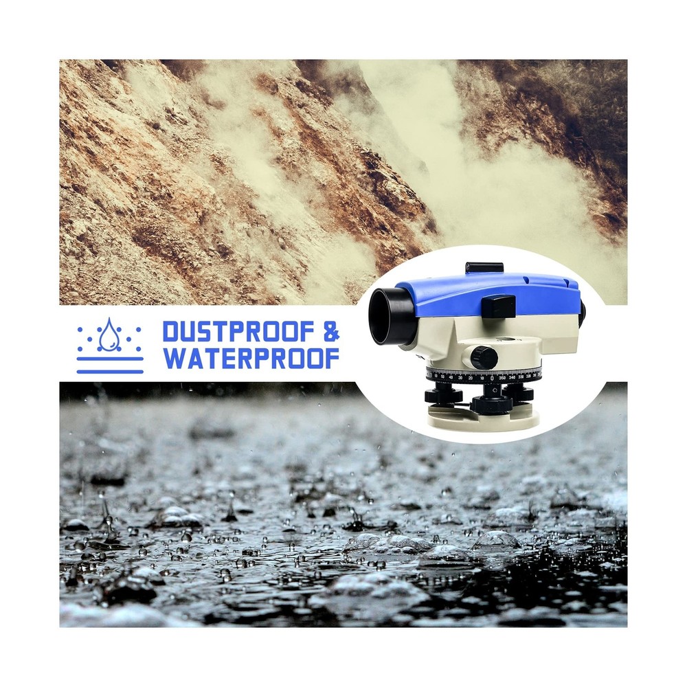 Automatic Level 32X Optical Transit Survey Auto Level High Precision Level Ga...