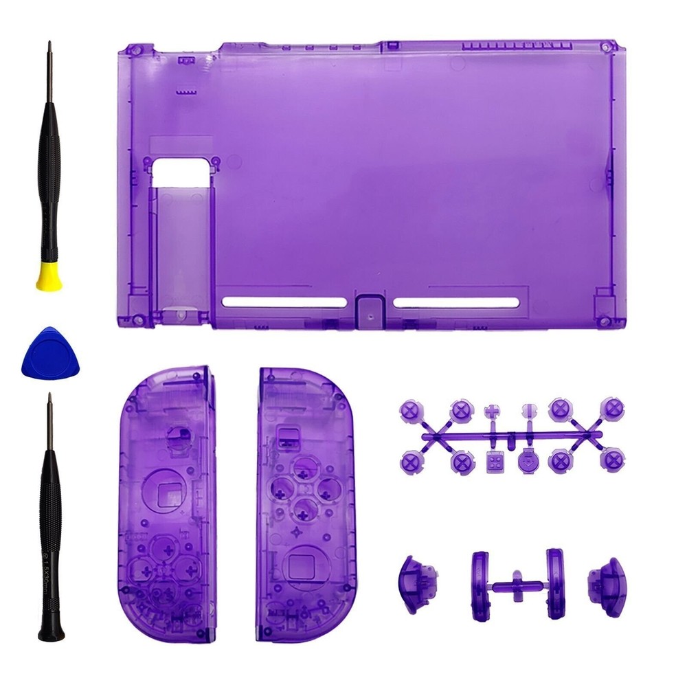 Atomic Purple Nintendo Switch Housing Shell Replacement Set