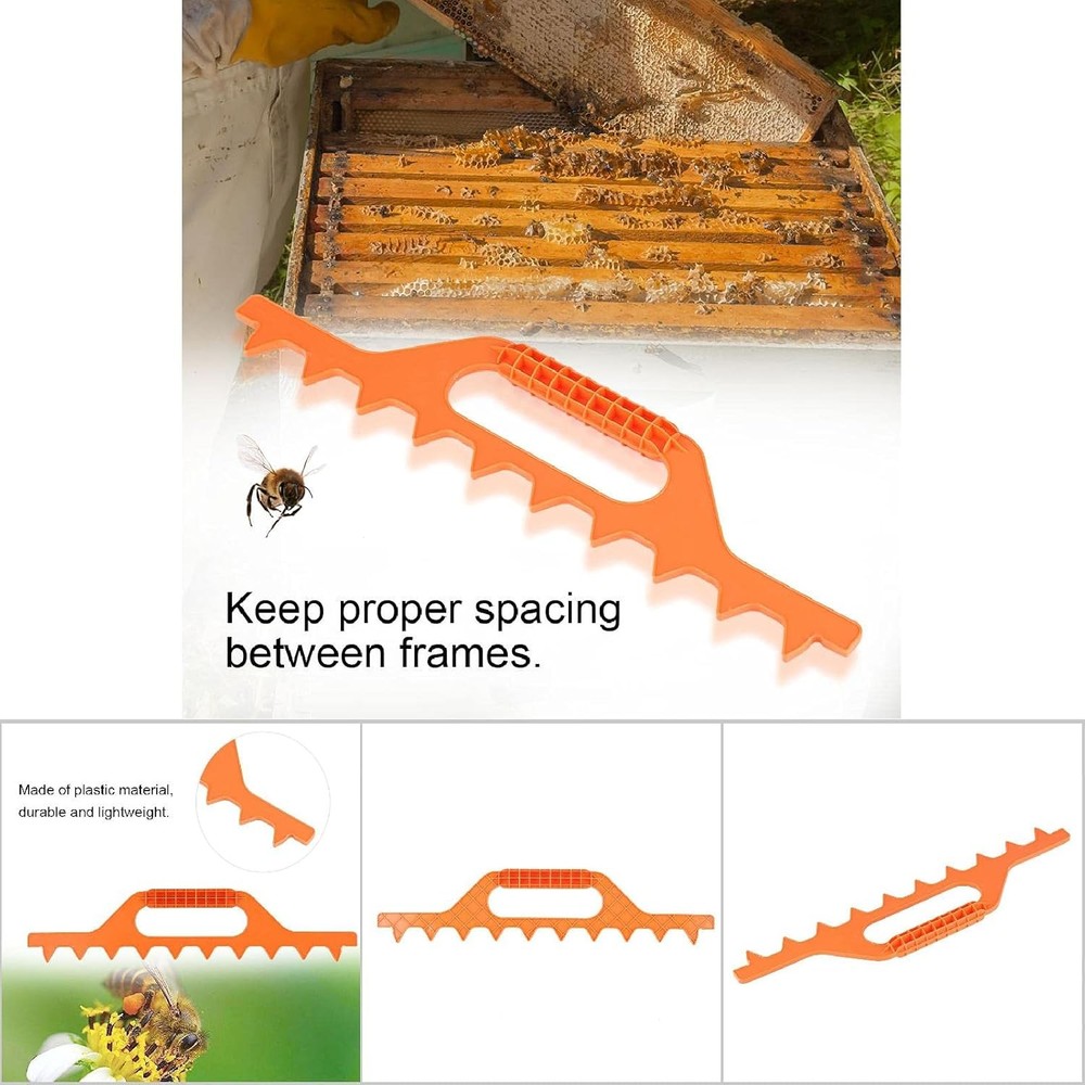 Equipment Plastic Frame Spacer, 1PCS Beehivebee Keeping Tool, Spacing...