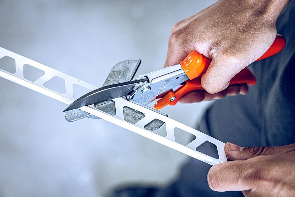 Professional Sharp Miter Shears with 45° Stops for Precision Cutting