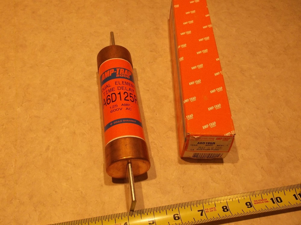 GOULD SHAWMUT 125A Time Delay Class RK1 Fuse