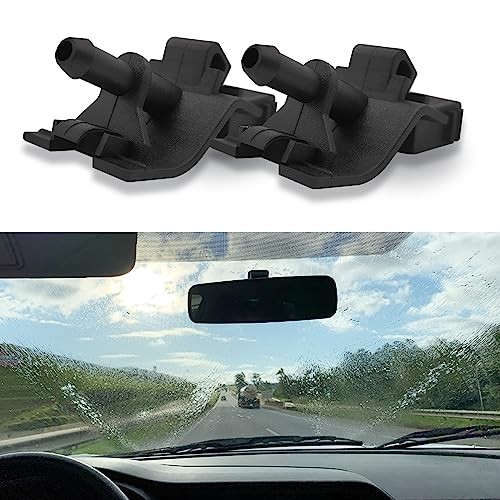 Front Windshield Washer Nozzle Kit Compatible with Corolla Camry RAV4