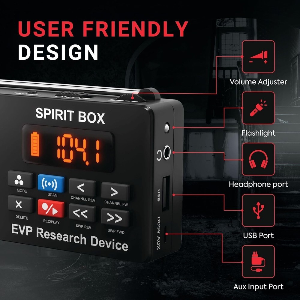 Pro-Level Ghost Hunting Kit with EVP Recording