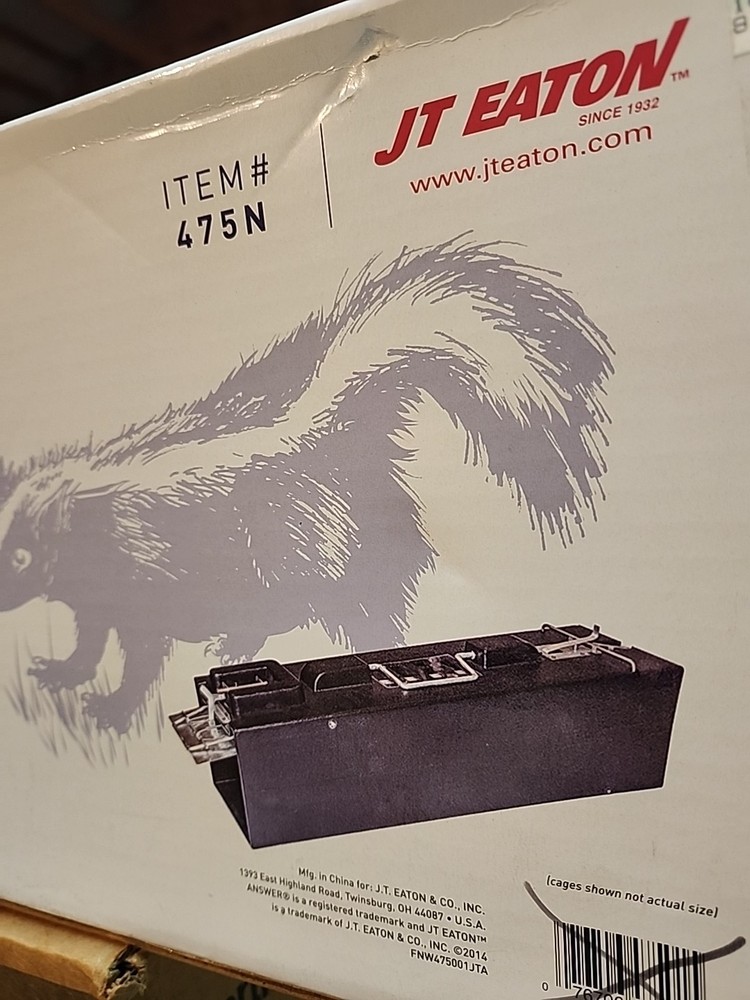 CATCH RELEASE SKUNK TRAP