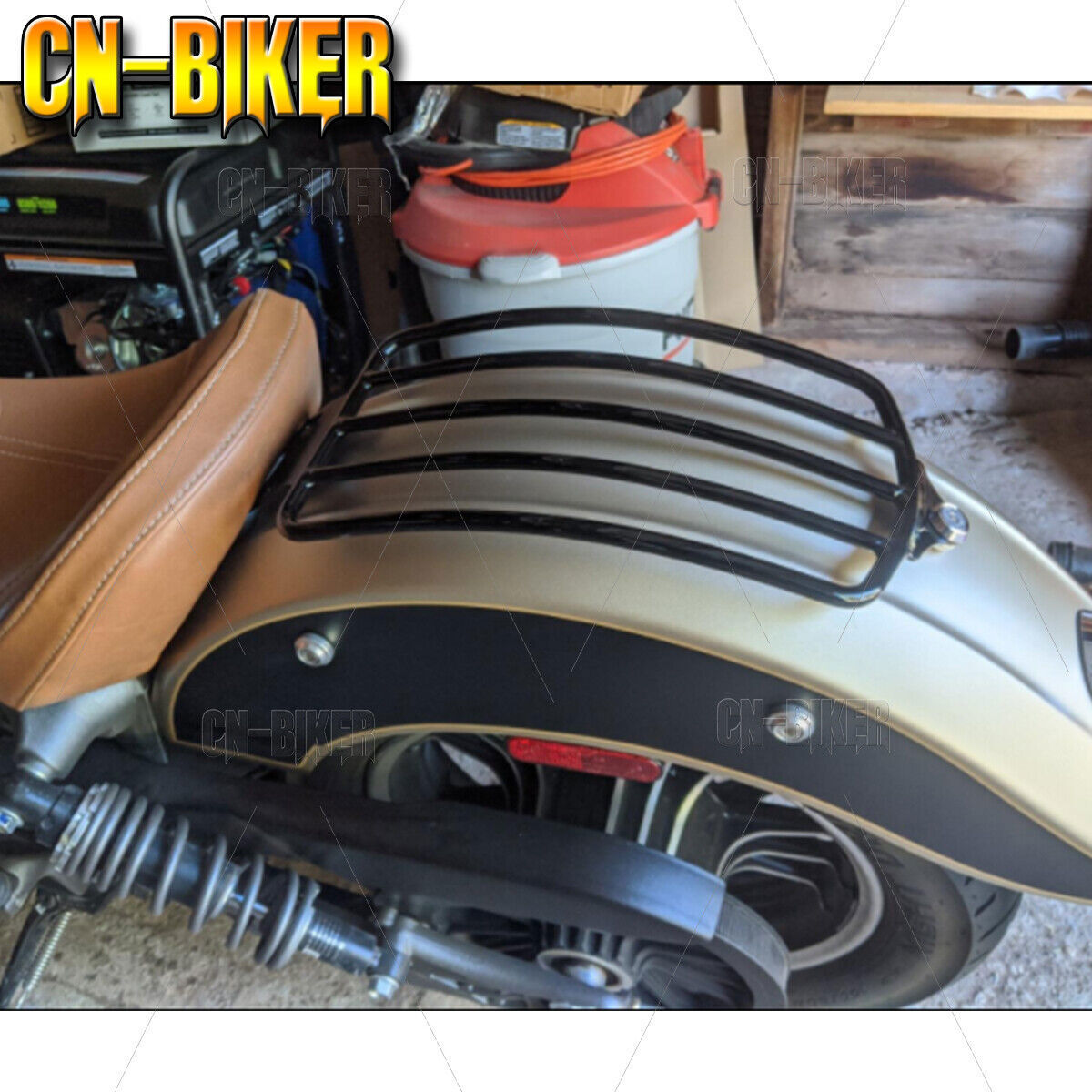 Gloss Black Solo Luggage Rack for 2015-2024 Indian Scout 2016-2024 Scout Sixty