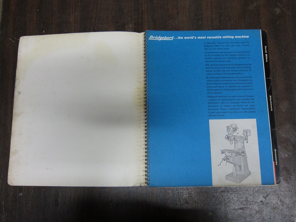 Vintage Bridgeport catalog BR64