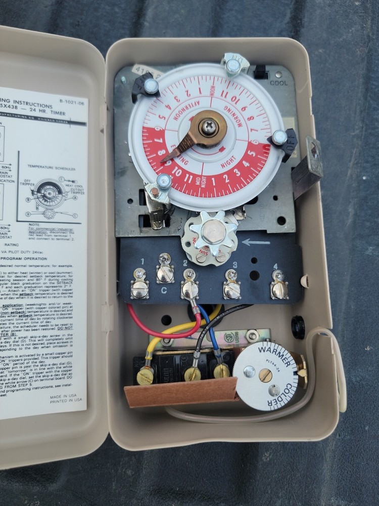 NEW DAYTON AUTOMATIC SETBACK CONTROL 5X438