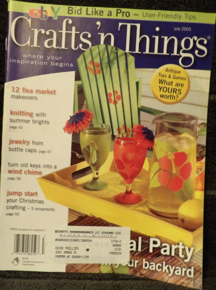 Crafts 'n Things July 2005