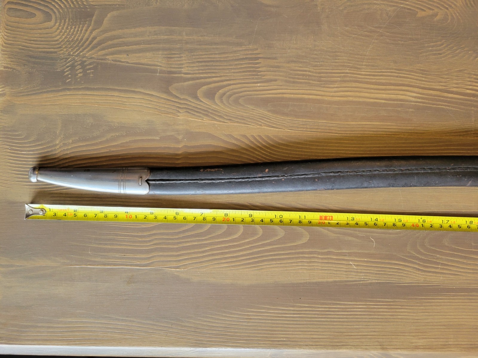 Post-Civil-War German Yatagan Bayonet with Matching Numbers