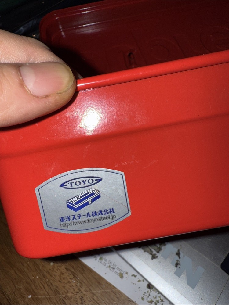 Big Size Supreme Tool Box Box Logo