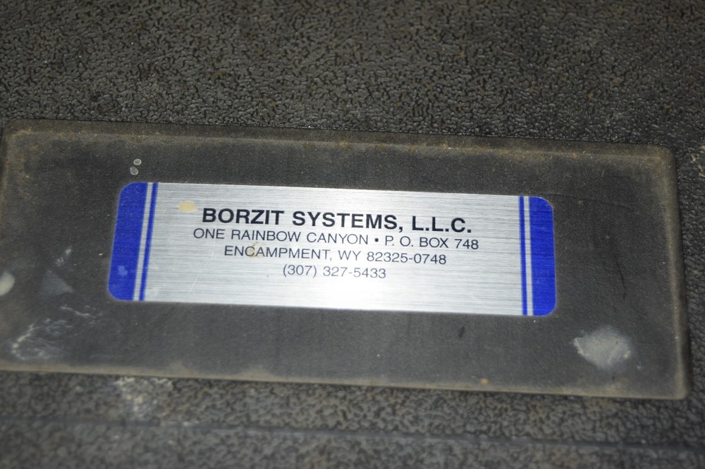 Borzit - Horizontal Earth Boring Tool & 2 Bits with Case